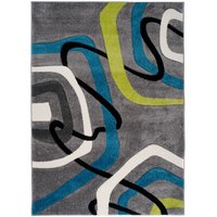 Moderní kusový koberec MATRA šedý 3465A