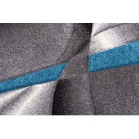 Moderní kusový koberec MATRA modrá vlnka J387B