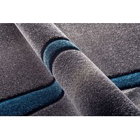 Moderní kusový koberec MATRA modrá vlnka J387B