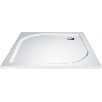 Čtvercová sprchová vanička - litý mramor