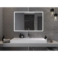 Obdélníkové zrcadlo MEXEN NAVIA 120x80 cm - s LED podsvícením a vyhříváním, 9803-120-080-611-00