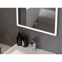 Obdélníkové zrcadlo MEXEN NAVIA 120x80 cm - s LED podsvícením a vyhříváním, 9803-120-080-611-00