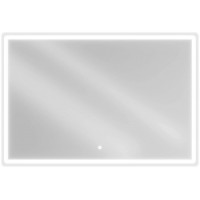 Obdélníkové zrcadlo MEXEN NAVIA 120x80 cm - s LED podsvícením a vyhříváním, 9803-120-080-611-00
