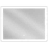 Obdélníkové zrcadlo MEXEN NAVIA 80x60 cm - s LED podsvícením a vyhříváním, 9803-080-060-611-00