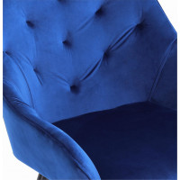 Jídelní křesílko CECILE - tmavě modré