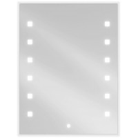 Obdélníkové zrcadlo MEXEN NER 60x80 cm - s LED podsvícením a vyhříváním, 9809-060-080-611-00