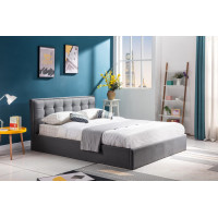 Čalouněná postel PADRE 200x160 cm - šedá