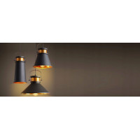 Stropní svítidlo ASTI set C, C, C - černé - obdélníková základna