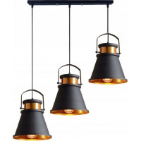 Stropní svítidlo ASTI set C, C, C - černé - obdélníková základna