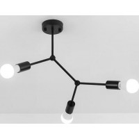 Stropní svítidlo SIGMA 3 - černé