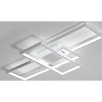 Stropní LED svítidlo LABYRINTH 100W - bílé + ovladač