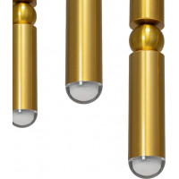 Stropní svítidlo ARMADILLO 3 - kulaté - kov - zlaté