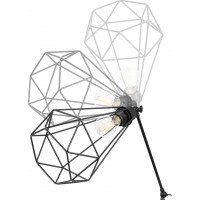 Stojací lampa DIAMOND - černá