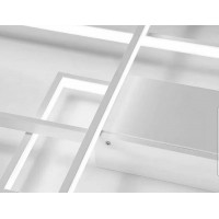 Stropní LED svítidlo LABYRINTH 100W - bílé + ovladač