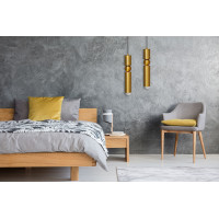 Stropní svítidlo ARMADILLO - kov - zlaté