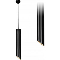 Stropní svítidlo SPIKE long 20 cm - černé/zlaté