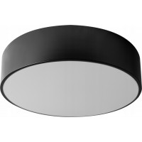 Stropní svítidlo COLE round - 40x40x8 cm - černé