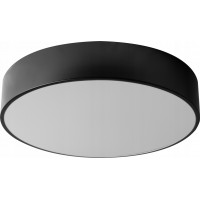 Stropní svítidlo COLE round - 50x50x8 cm - černé