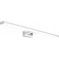 Nástěnné LED svítidlo nad zrcadlo WALL - 68 cm - 15W - chromové