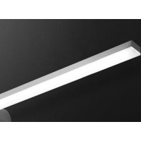 Nástěnné LED svítidlo nad zrcadlo PROPELLER - 41 cm - 12W - chromové