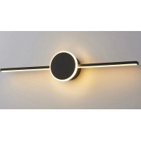 Nástěnné LED svítidlo nad zrcadlo PROPELLER - 61 cm - 7W - černé