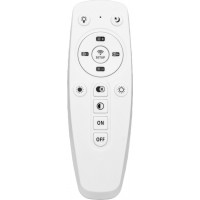 Stropní LED svítidlo CIRCLES - 110W - černé - s ovladačem