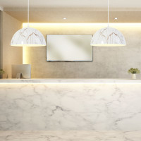 Stropní svítidlo MARBLE typ C - bílé