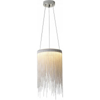 Stropní LED křišťálové svítidlo WATERFALL - 10W - chromové