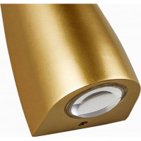 Nástěnné LED svítidlo HOURGLASS - 10W - zlaté