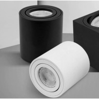 Stropní svítidlo DOT s výklopnou čočkou - černé