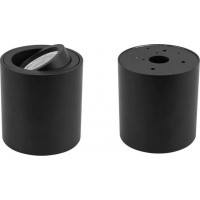 Stropní svítidlo DOT s výklopnou čočkou - černé