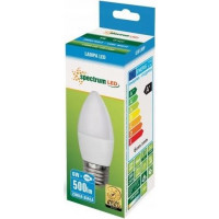 Žárovka E27 svíčka - LED - 6W - 560lm - 6000K