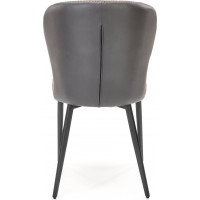 Jídelní židle ANTONELLA - tmavě šedá