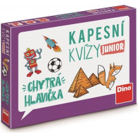 DINO Kapesní kvízy junior: Chytrá hlavička