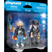 PLAYMOBIL® Duo Pack 70822 Policista a sprejer