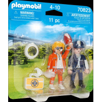 PLAYMOBIL® Duo Pack 70823 Pohotovostní lékař a policistka