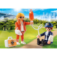 PLAYMOBIL® Duo Pack 70823 Pohotovostní lékař a policistka