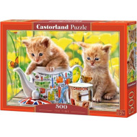 CASTORLAND Puzzle Čas na čaj 500 dílků