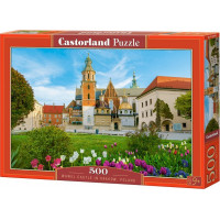 CASTORLAND Puzzle Hrad Wawel v Krakově, Polsko 500 dílků