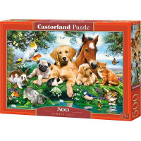 CASTORLAND Puzzle Letní přátelé 500 dílků