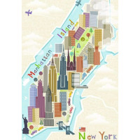 RAVENSBURGER Puzzle Moment: New York 99 dílků