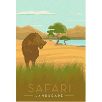 RAVENSBURGER Puzzle Moment: Safari 99 dílků