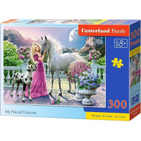 CASTORLAND Puzzle Můj přítel jednorožec 300 dílků