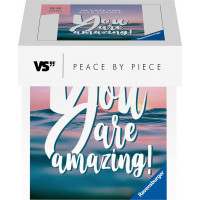 RAVENSBURGER Puzzle Peace by Piece: You are amazing! 99 dílků