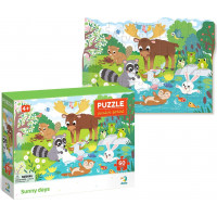 DODO Puzzle Roční období: Slunečné dny 60 dílků