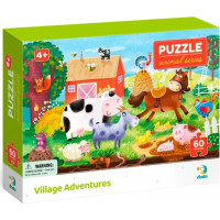 DODO Puzzle Zvířata: Dobrodružství na venkově 60 dílků
