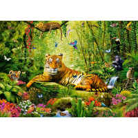 CASTORLAND Puzzle Tygří veličenstvo 500 dílků