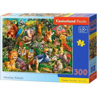 CASTORLAND Puzzle Úžasná zvířata 300 dílků