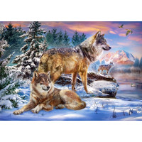 CASTORLAND Puzzle Vlčí země 500 dílků