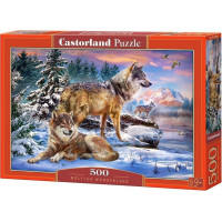 CASTORLAND Puzzle Vlčí země 500 dílků